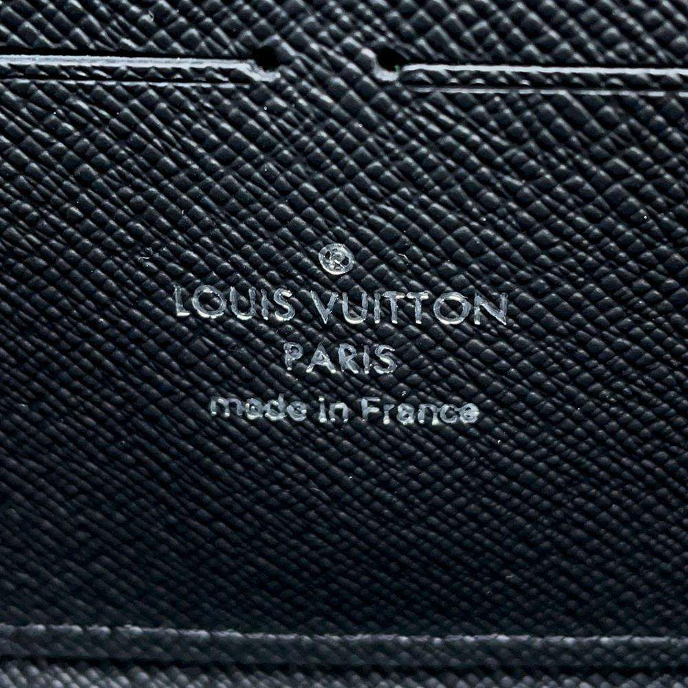 ルイヴィトン 長財布 ダミエ・グラフィット ジッピーウォレット・ホリゾンタル N00056 黒 ブラック