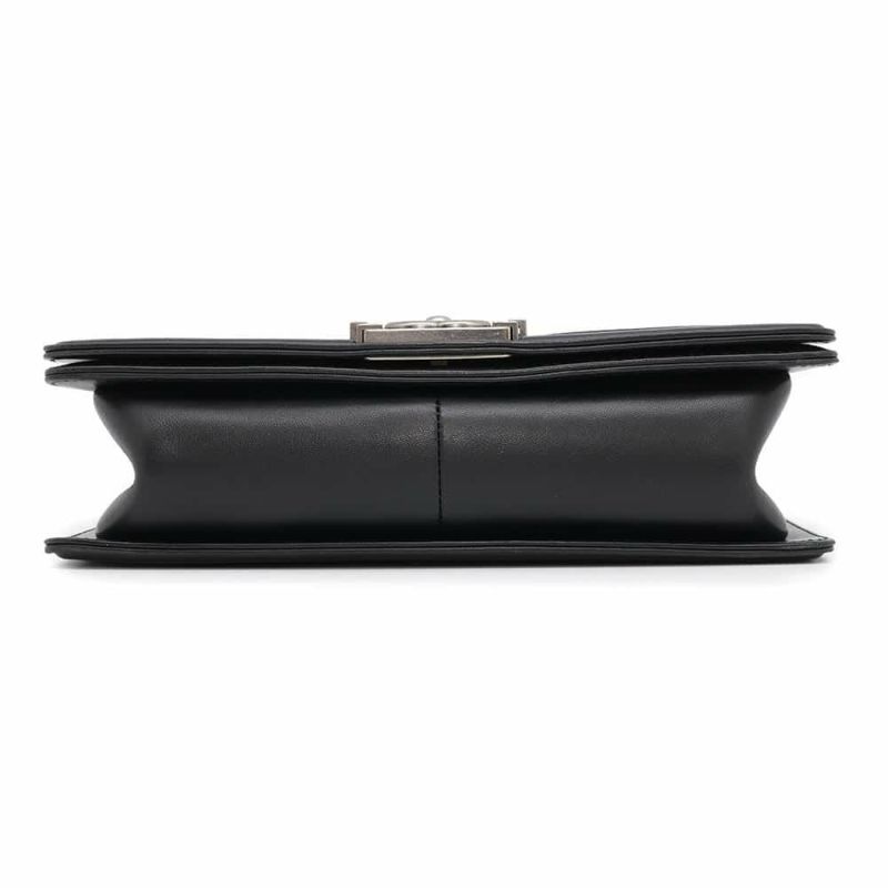 シャネル チェーンショルダーバッグ ココマーク ボーイシャネル A67086 CHANEL 斜めがけ BOY CHANEL 黒