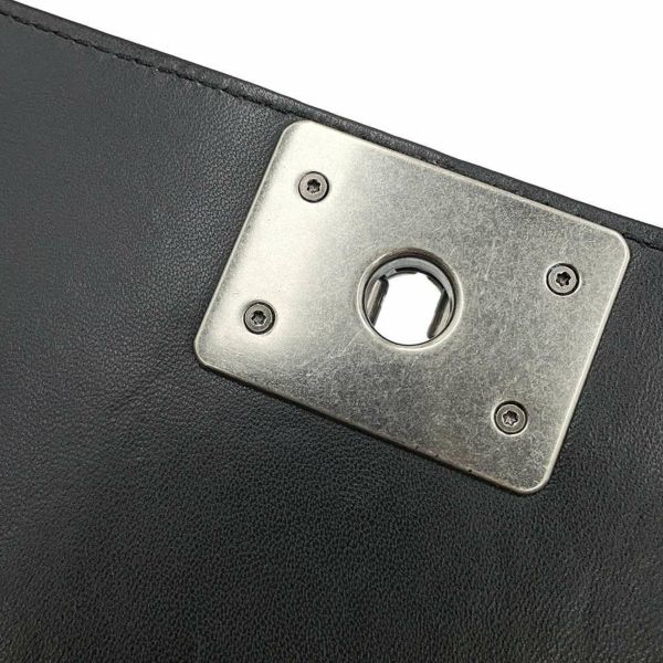 シャネル チェーンショルダーバッグ ココマーク ボーイシャネル A67086 CHANEL 斜めがけ BOY CHANEL 黒