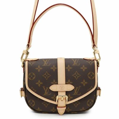 ルイヴィトン ハンドバッグ モノグラム ソミュールBB M46740 LOUIS VUITTON 2wayショルダーバッグ 安心保証