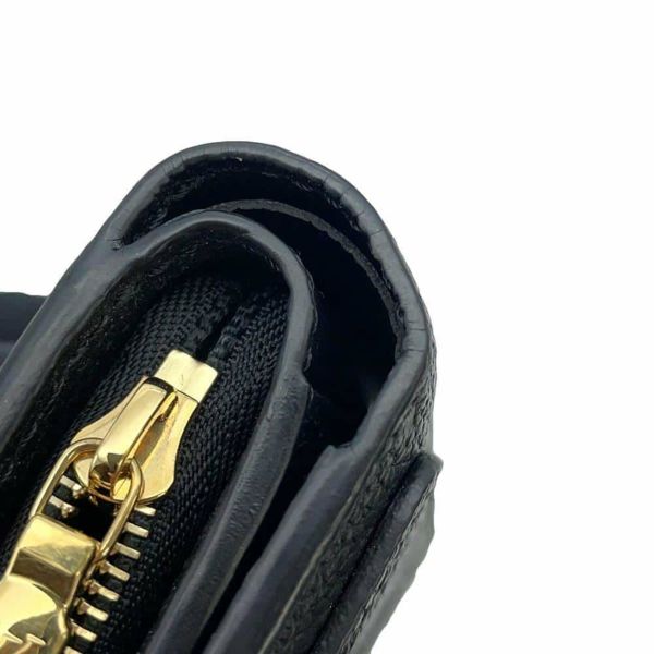 ルイヴィトン 二つ折り財布 モノグラム・アンプラント ポルトフォイユ・クレア M80151 LOUIS VUITTON ヴィトン 財布 ブラック 黒