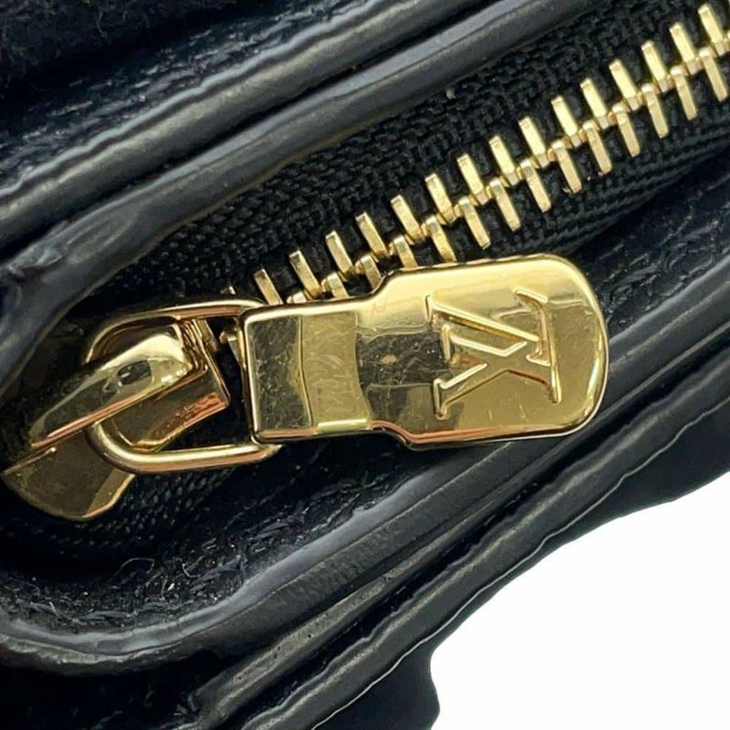 ルイヴィトン 二つ折り財布 モノグラム・アンプラント ポルトフォイユ・クレア M80151 LOUIS VUITTON ヴィトン 財布 ブラック 黒