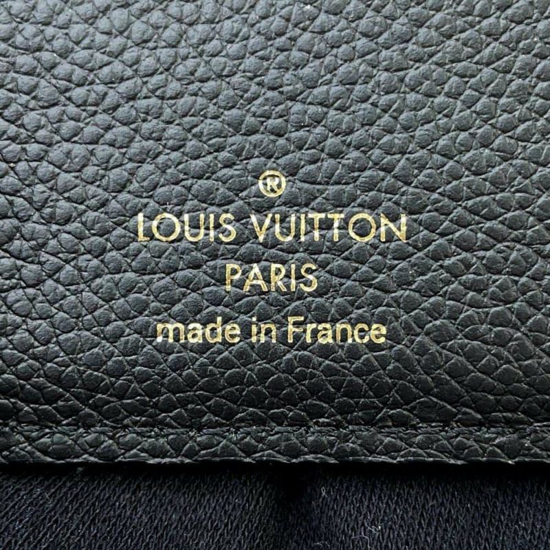 ルイヴィトン 二つ折り財布 モノグラム・アンプラント ポルトフォイユ・クレア M80151 LOUIS VUITTON ヴィトン 財布 ブラック 黒