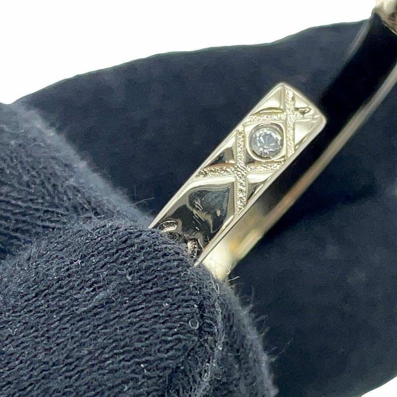 シャネル ピアス フープ メタル ラインストーン B25 P ABF246 CHANEL アクセサリー 2025年春夏