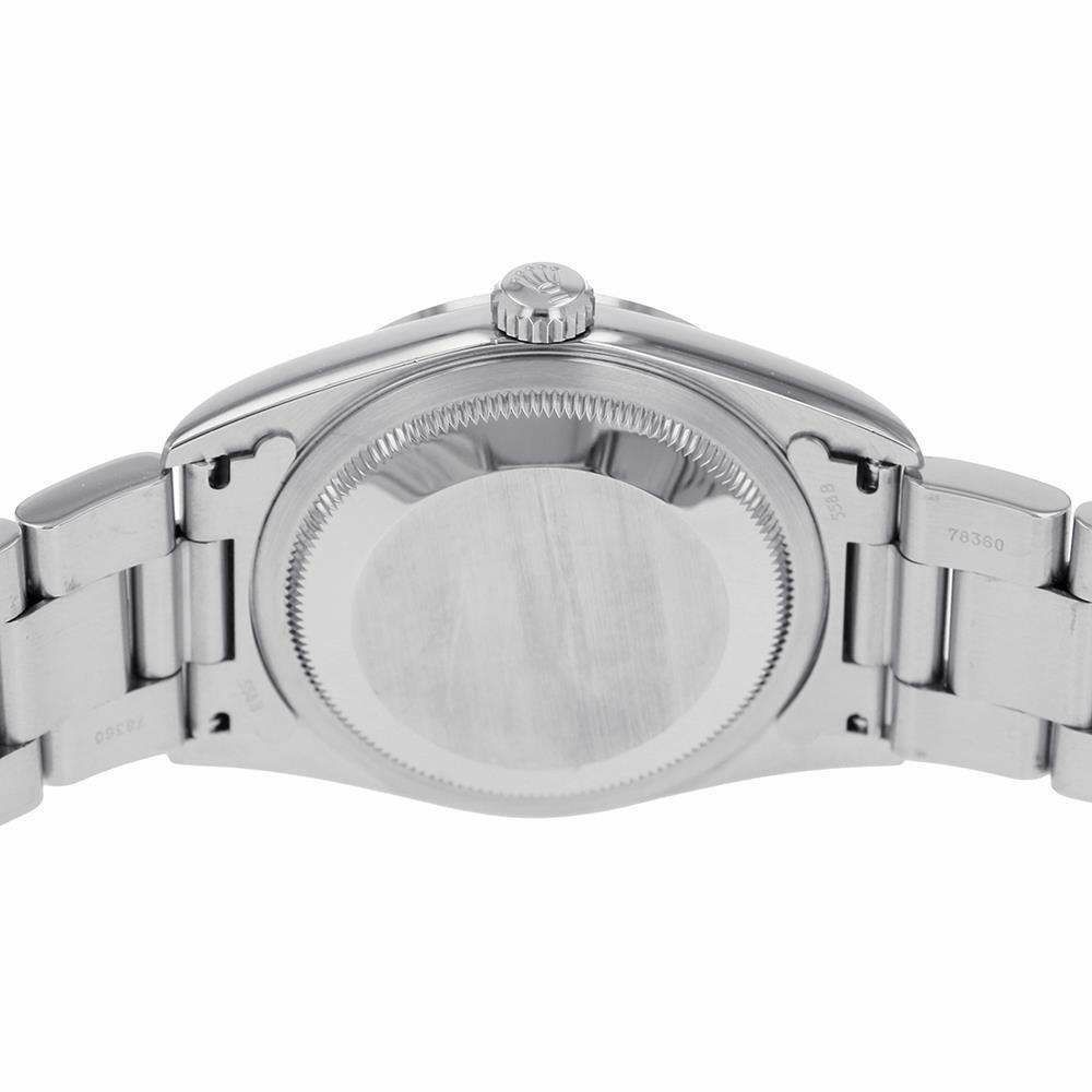 ロレックス デイトジャスト36 Y番 16200 ROLEX 腕時計  黒文字盤