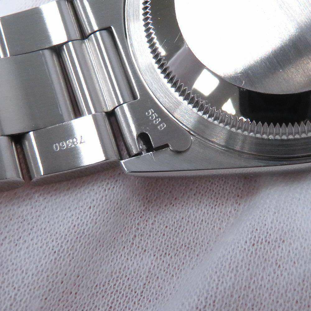 ロレックス デイトジャスト36 Y番 16200 ROLEX 腕時計  黒文字盤