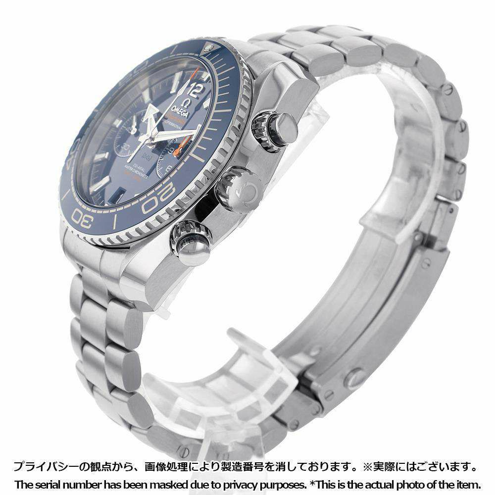 オメガ シーマスター プラネットオーシャン 215.30.44.21.03.001 OMEGA 腕時計 ブルー文字盤