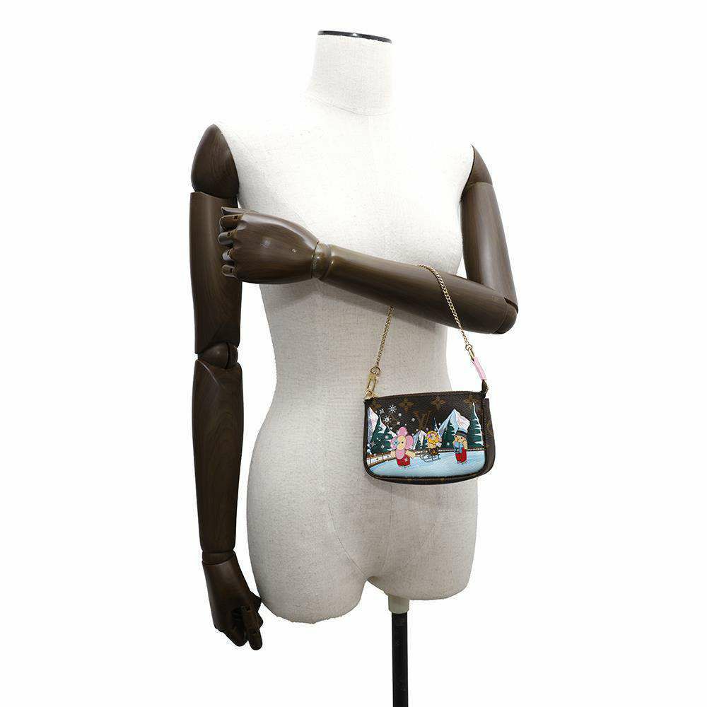 ルイヴィトン ポーチ モノグラム ヴィヴィエンヌ ミニ・ポシェット アクセソワール M82623 ヴィトン アクセサリーポーチ 小物入れ