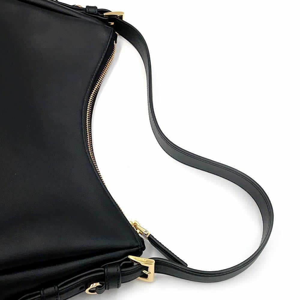プラダ ショルダーバッグ エメ ミディアム 1BC229 PRADA ワンショルダー 黒