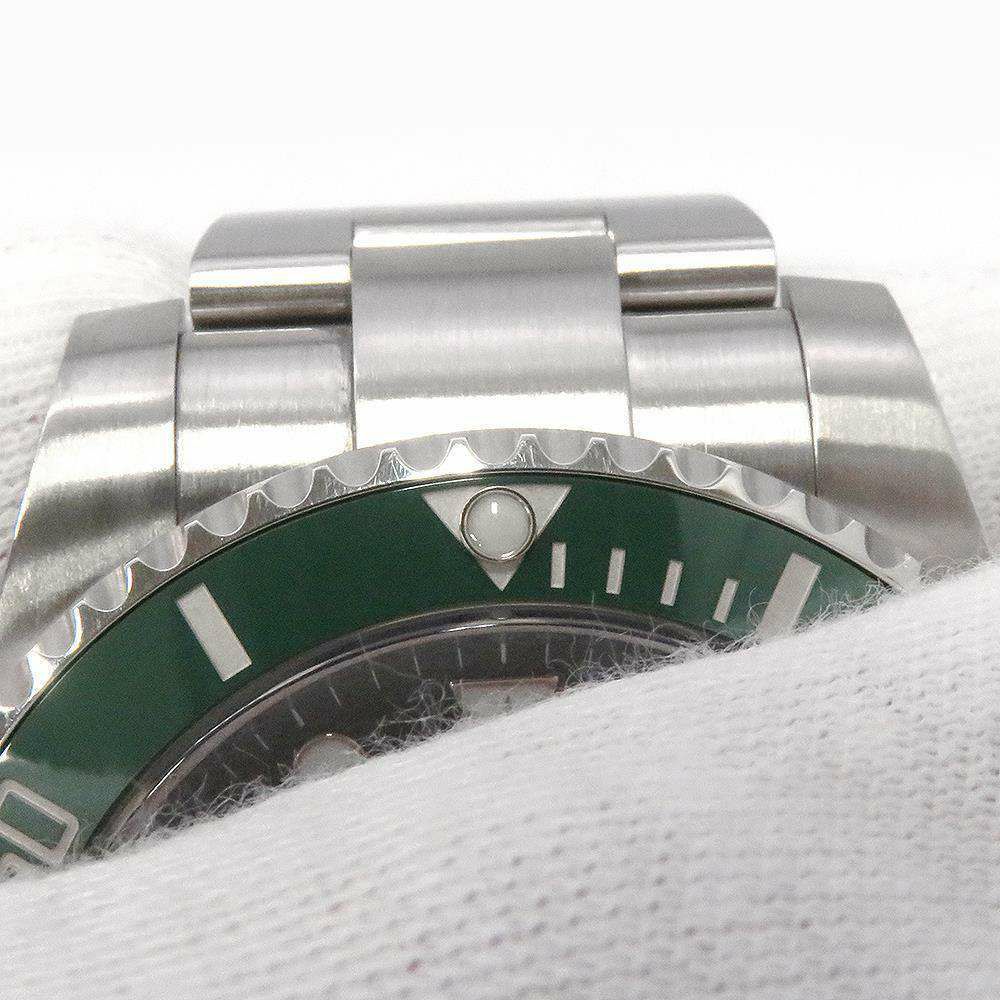 ロレックス サブマリーナ デイト グリーン ランダムシリアル ルーレット 116610LV ROLEX 腕時計 グリーン文字盤