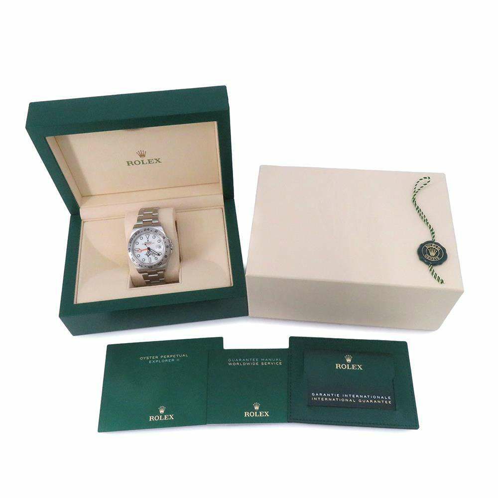 ロレックス エクスプローラー2 226570 ROLEX 腕時計 白文字盤