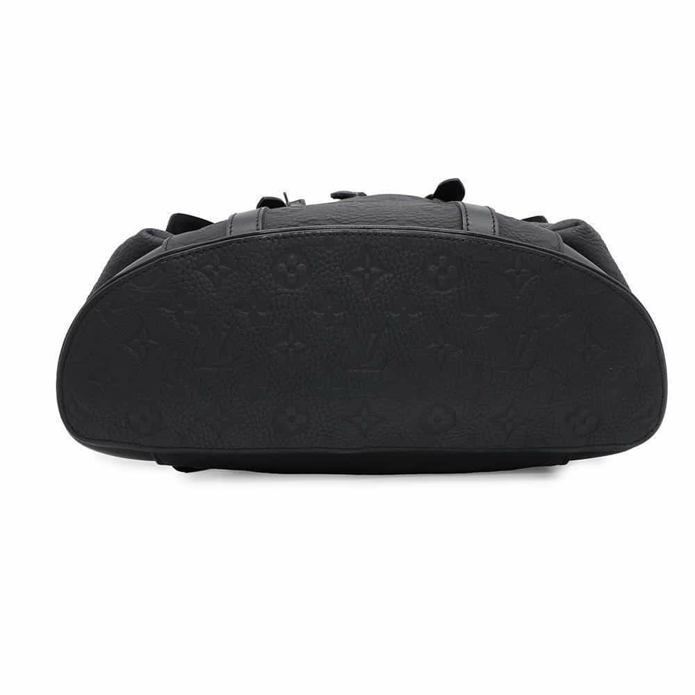ルイヴィトン リュック モノグラム・トリヨン クリストファーMM M55699 バッグ バックパック ブラック 黒