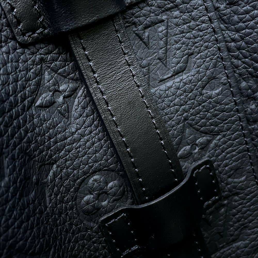 ルイヴィトン リュック モノグラム・トリヨン クリストファーMM M55699 バッグ バックパック ブラック 黒
