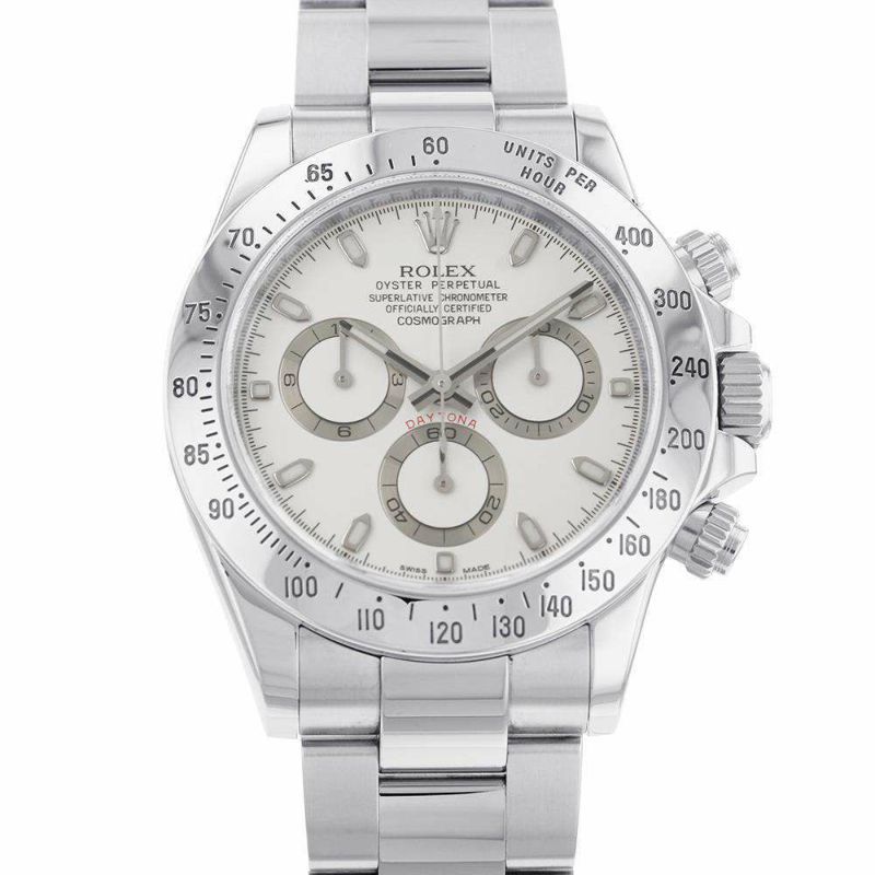 ロレックス コスモグラフ デイトナ 116520 ROLEX 腕時計 白文字盤