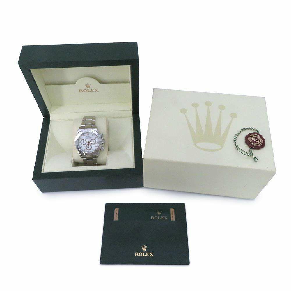 ロレックス コスモグラフ デイトナ 116520 ROLEX 腕時計 白文字盤