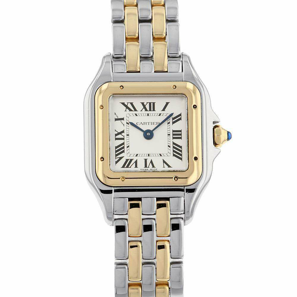 カルティエ パンテール ドゥ カルティエ SM W2PN0006 Cartier 腕時計 シルバー文字盤 レディース