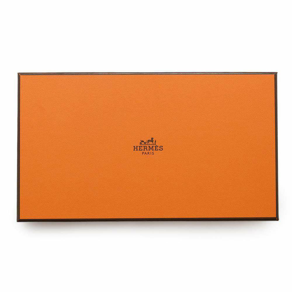 エルメス 長財布 アザップロング シルクイン ヴェールフィズ/シルバー金具 エプソン B刻印 財布