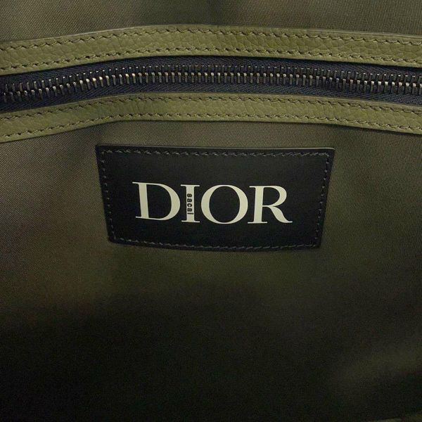 ディオール トートバッグ SACAIコラボ サドル ナイロン 1ADSH198USF Dior 2way サカイ コラボ 黒