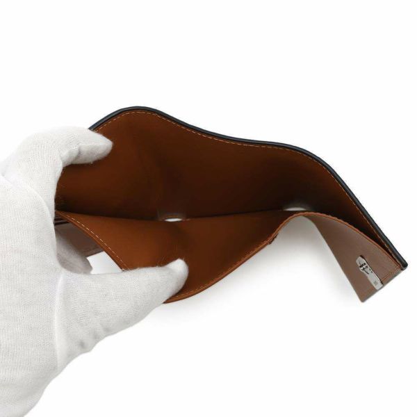 ロエベ 三つ折り財布 アナグラム バーティカル ウォレット スモール レザー C821S33X12 LOEWE 財布