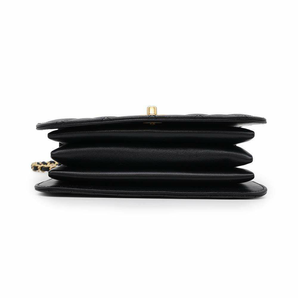 シャネル チェーンショルダーバッグ マトラッセ ココマーク キャビアスキン AS4286 CHANEL ハンドバッグ 黒