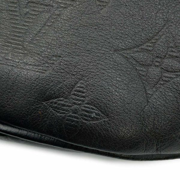 ルイヴィトン ボディバッグ モノグラム・シャドウ ディスカバリー・バムバッグPM M46036 ウエストバッグ 黒 ブラック