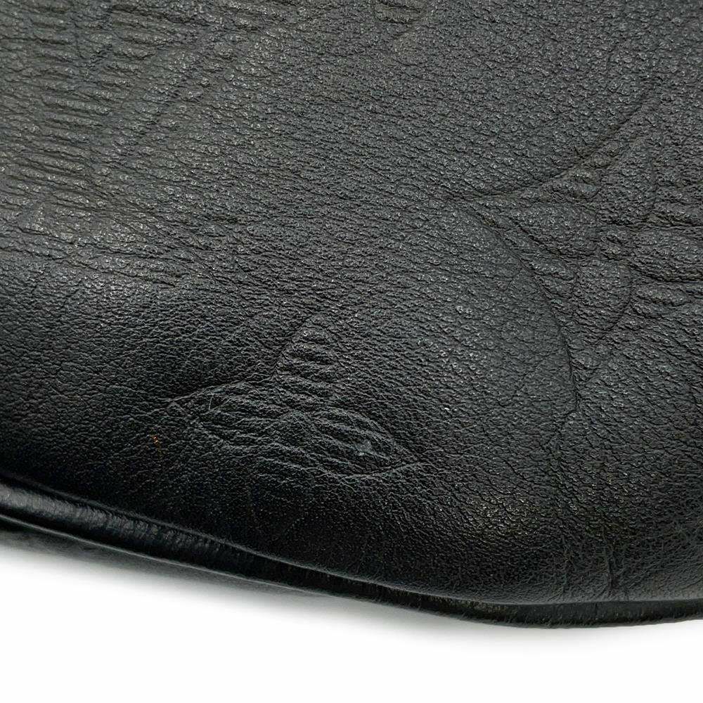 ルイヴィトン ボディバッグ モノグラム・シャドウ ディスカバリー・バムバッグPM M46036 ウエストバッグ 黒 ブラック