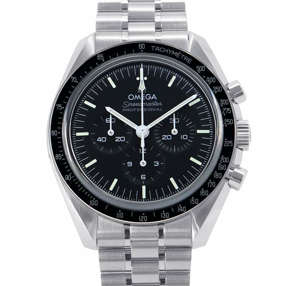 オメガ スピードマスター ムーンウォッチ プロフェッショナル 310.30.42.50.01.002 OMEGA 腕時計 黒文字盤 手巻き