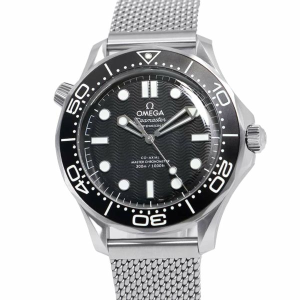 オメガ シーマスター ダイバー 300M 210.30.42.20.01.010 OMEGA 腕時計 黒文字盤