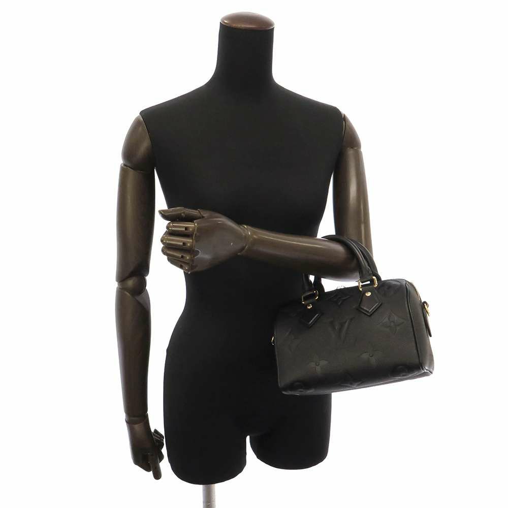 ルイヴィトン ハンドバッグ モノグラム・アンプラント モノグラム・ジャイアント スピーディ・バンドリエール20 M58953 黒