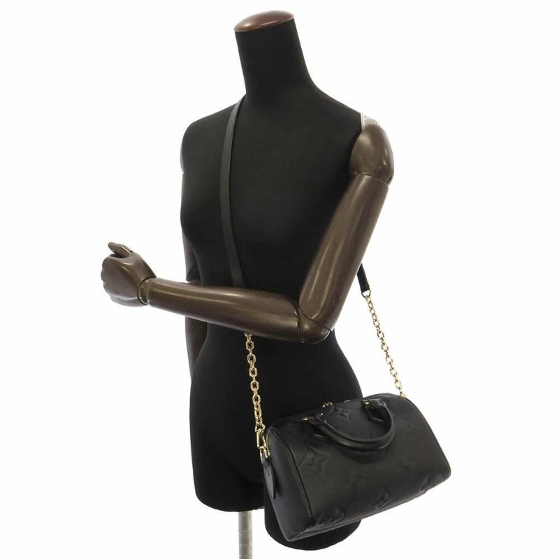 ルイヴィトン ハンドバッグ モノグラム・アンプラント モノグラム・ジャイアント スピーディ・バンドリエール20 M58953 黒