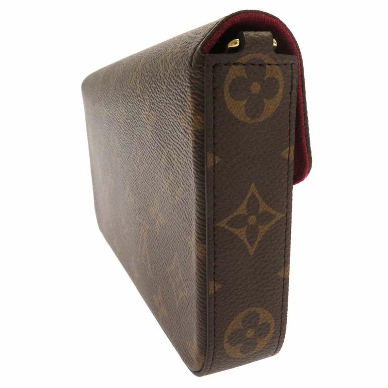ルイヴィトン 長財布 モノグラム ポシェット・フェリシー M81896 LOUIS VUITTON フューシャ