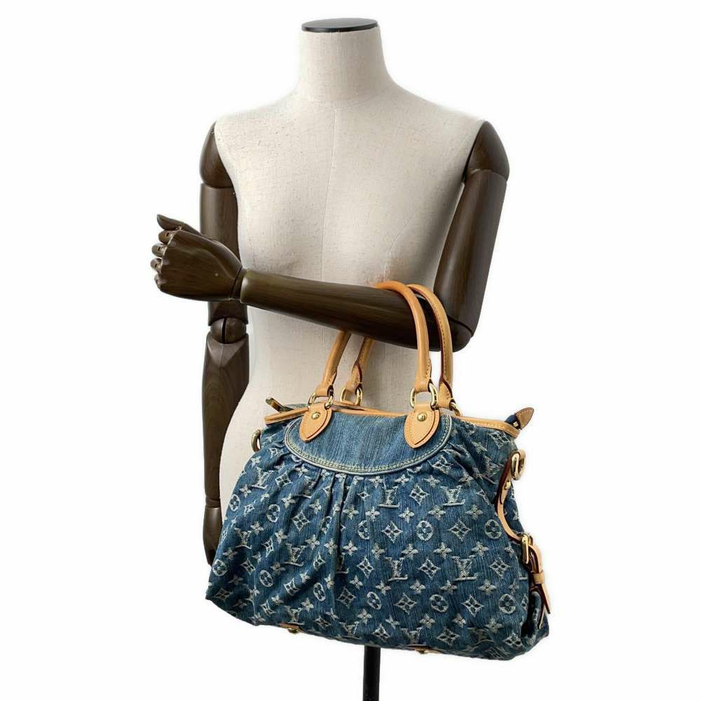 ルイヴィトン ハンドバッグ モノグラム・デニム ネオ・カヴィMM M95349 2wayショルダーバッグ