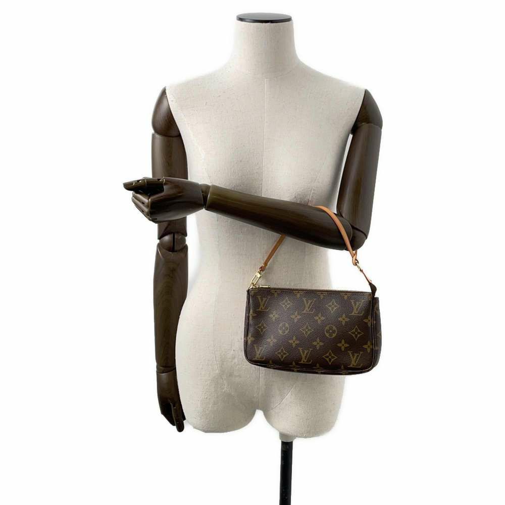 ルイヴィトン ハンドバッグ モノグラム ポシェット・アクセソワール アクセサリーポーチ M40712 LOUIS VUITTON ヴィトン バッグ