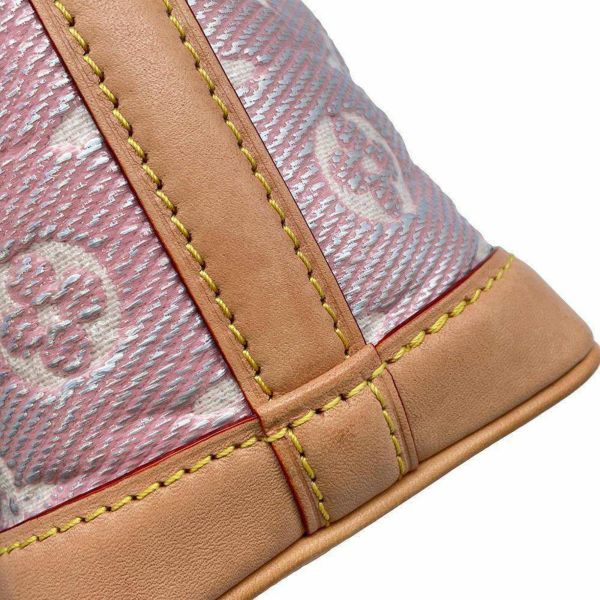 ルイヴィトン ハンドバッグ モノグラム・ジャガード ナノ・ノエ M82427 LOUIS VUITTON 2wayショルダーバッグ