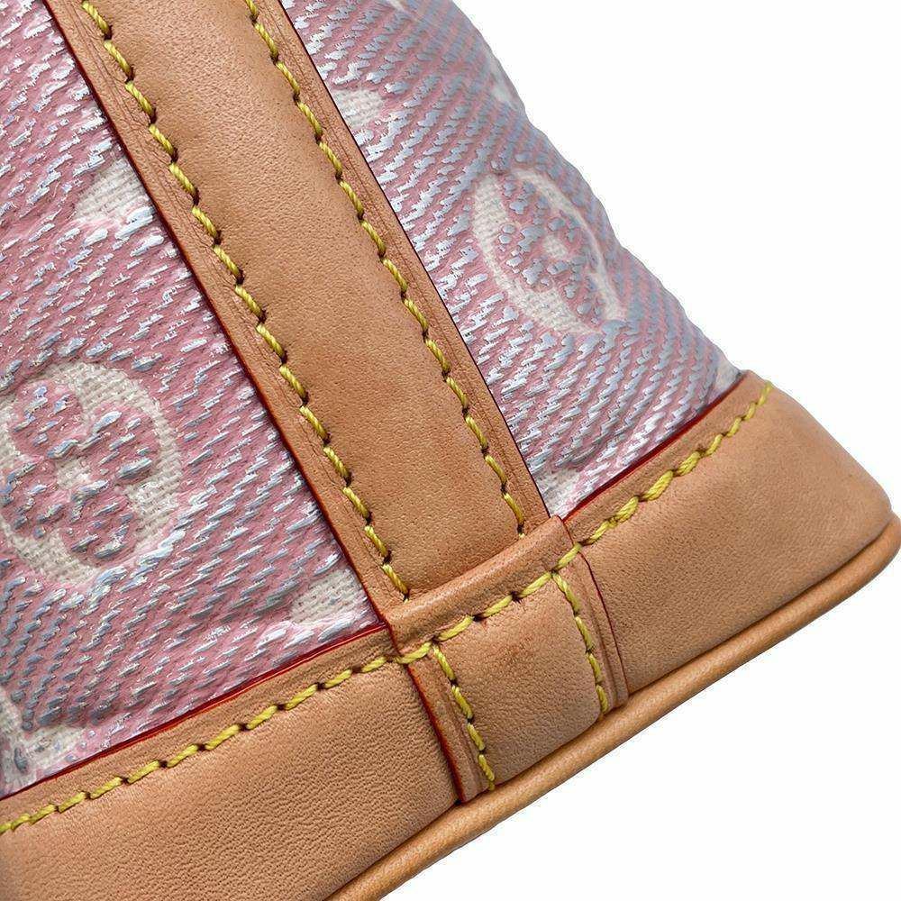 ルイヴィトン ハンドバッグ モノグラム・ジャガード ナノ・ノエ M82427 LOUIS VUITTON 2wayショルダーバッグ