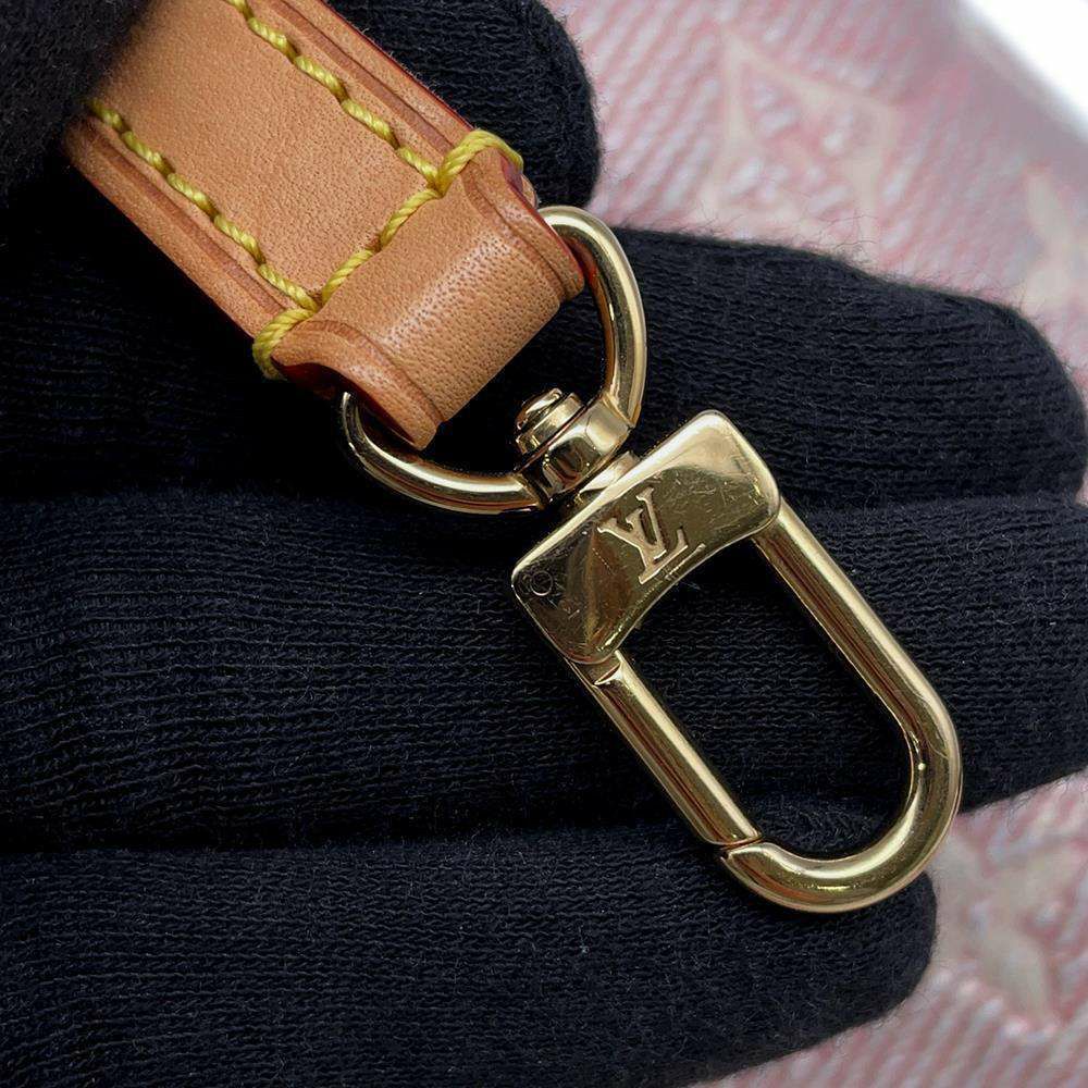 ルイヴィトン ハンドバッグ モノグラム・ジャガード ナノ・ノエ M82427 LOUIS VUITTON 2wayショルダーバッグ