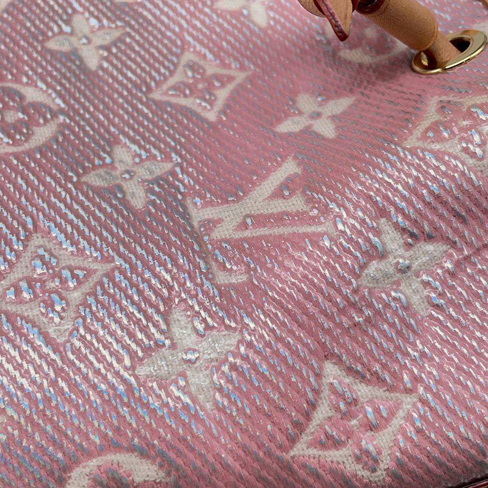 ルイヴィトン ハンドバッグ モノグラム・ジャガード ナノ・ノエ M82427 LOUIS VUITTON 2wayショルダーバッグ