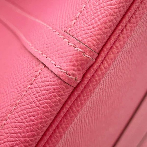 エルメス トートバッグ ガーデンパーティPM ローズアザレ/シルバー金具 エプソン C刻印