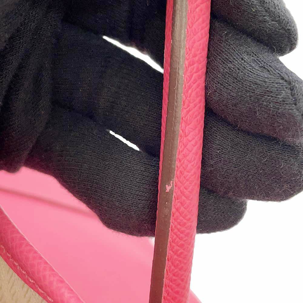 エルメス トートバッグ ガーデンパーティPM ローズアザレ/シルバー金具 エプソン C刻印