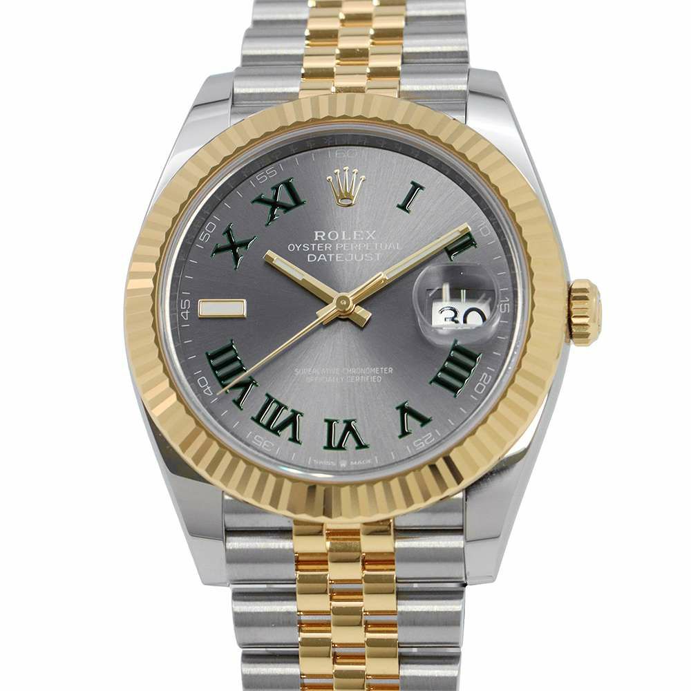 ロレックス デイトジャスト41 126333 ROLEX 腕時計 スレート文字盤