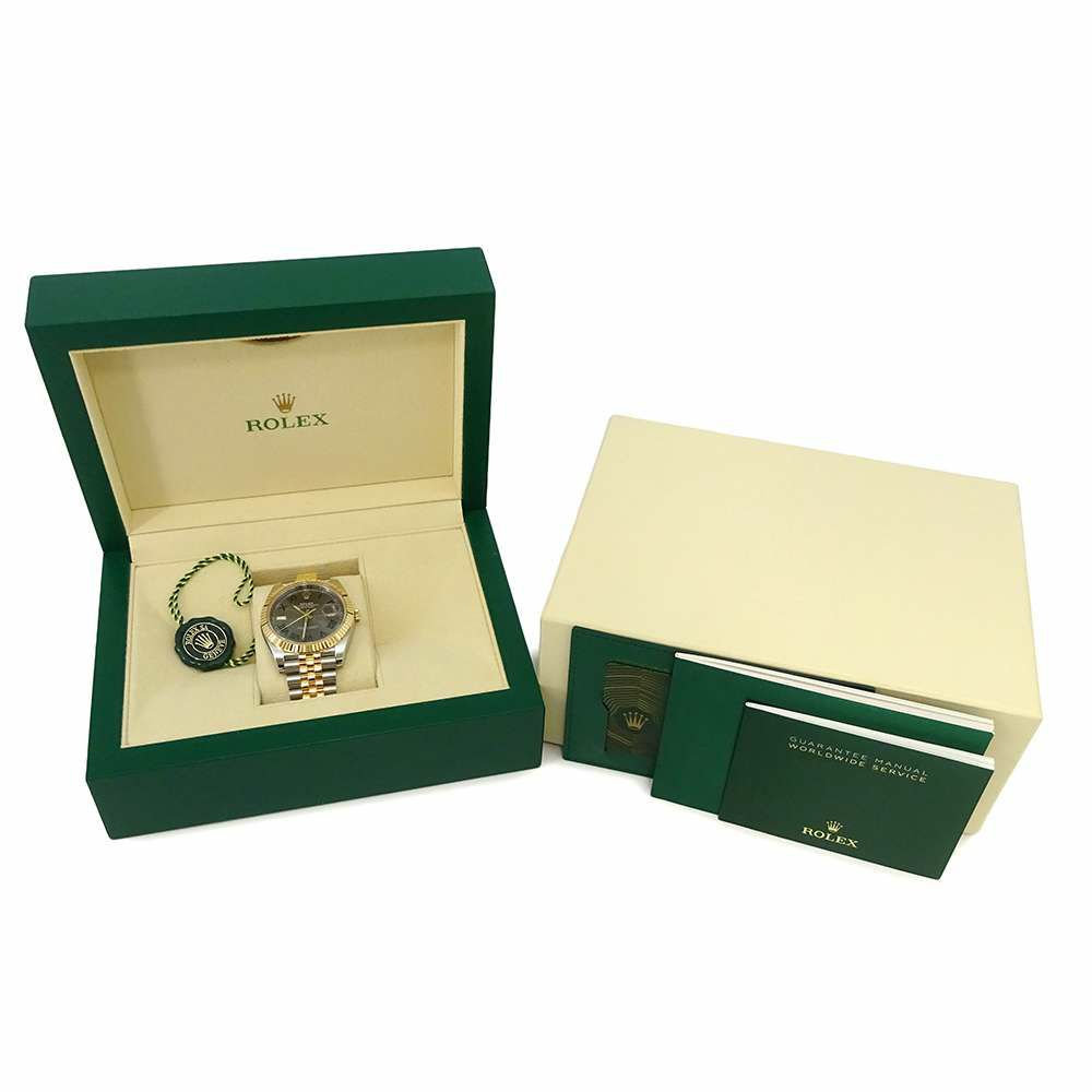 ロレックス デイトジャスト41 126333 ROLEX 腕時計 スレート文字盤