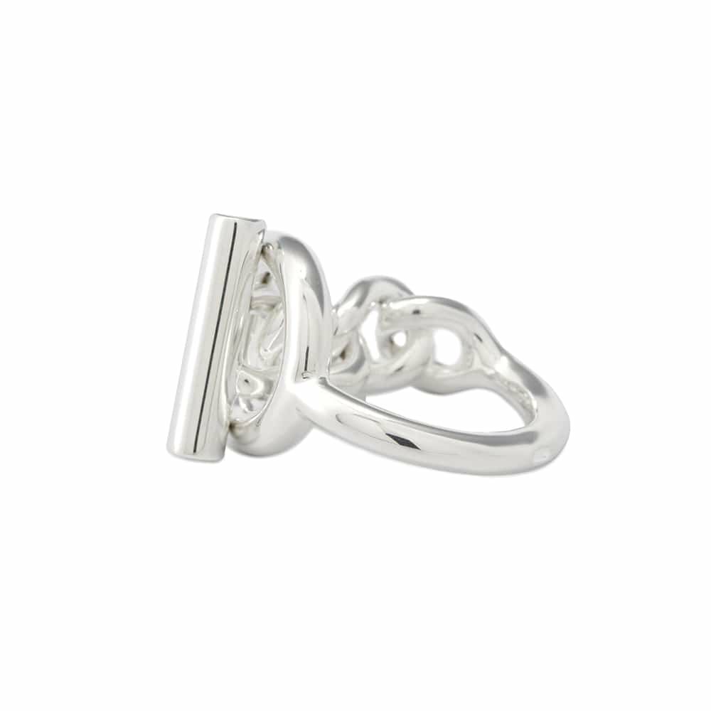 エルメス リング クロワゼット SV925シルバー リングサイズ55 HERMES ジュエリー 指輪