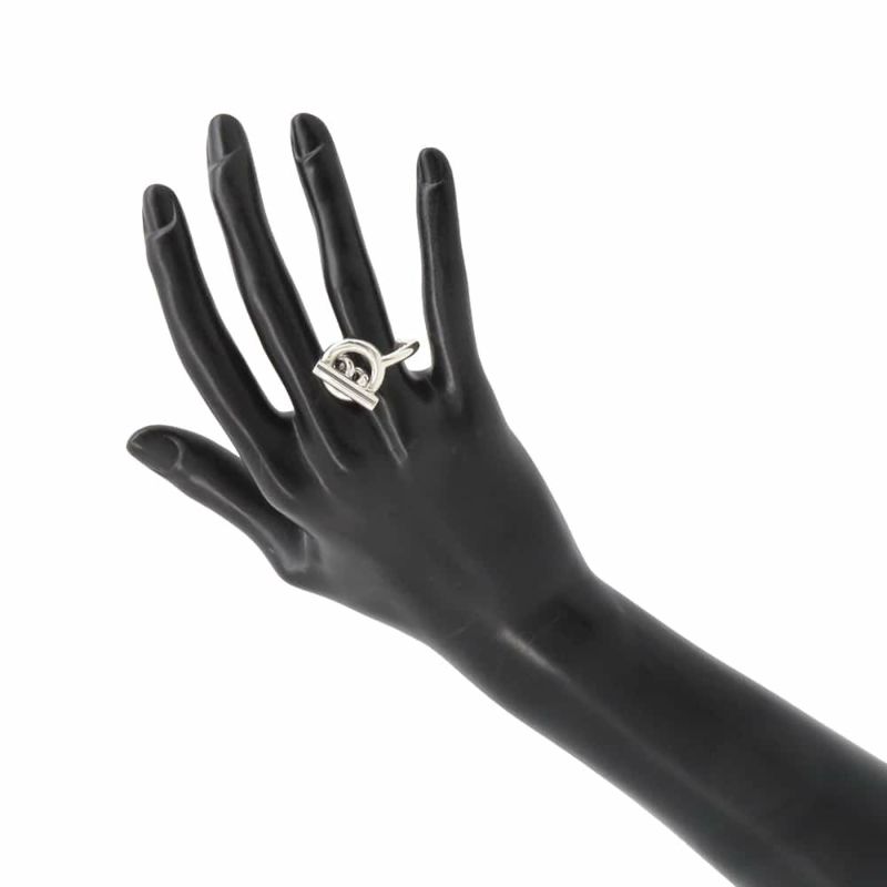 エルメス リング クロワゼット SV925シルバー リングサイズ55 HERMES ジュエリー 指輪