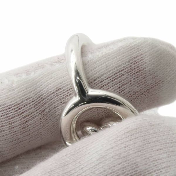 エルメス リング クロワゼット SV925シルバー リングサイズ55 HERMES ジュエリー 指輪