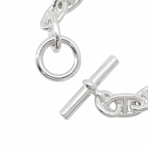 エルメス ブレスレット シェーヌダンクルTGM 12コマ SV925シルバー HERMES ジュエリー