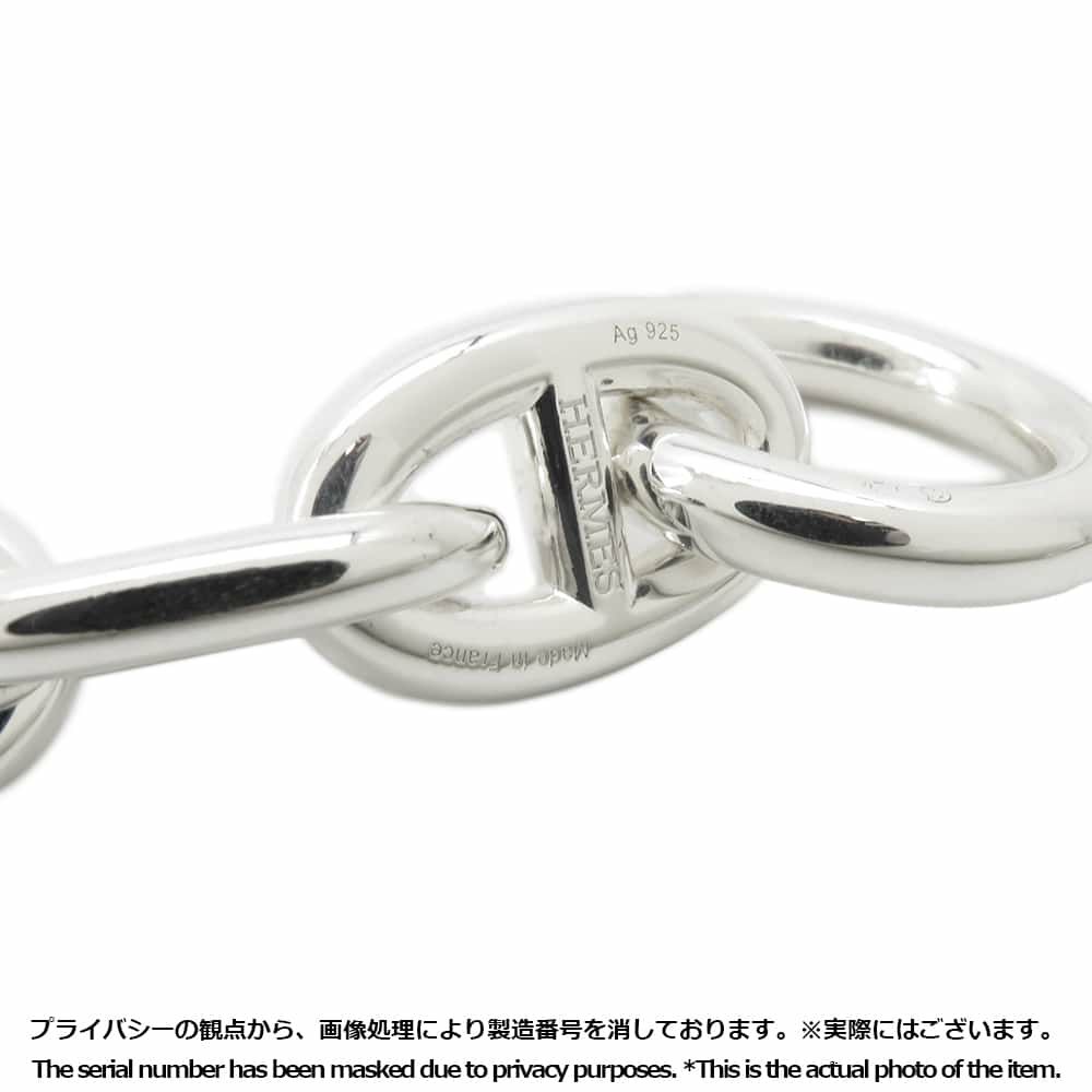 エルメス ブレスレット シェーヌダンクルTGM 12コマ SV925シルバー HERMES ジュエリー