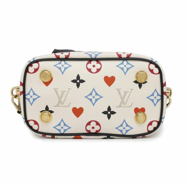 ルイヴィトン ハンドバッグ モノグラム ゲーム・オン ヴァニティPM M57458 LOUIS VUITTON 2way 白 ホワイト