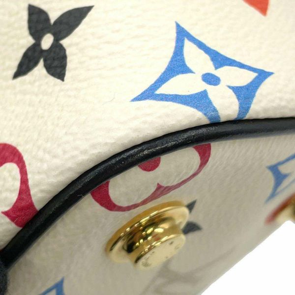 ルイヴィトン ハンドバッグ モノグラム ゲーム・オン ヴァニティPM M57458 LOUIS VUITTON 2way 白 ホワイト