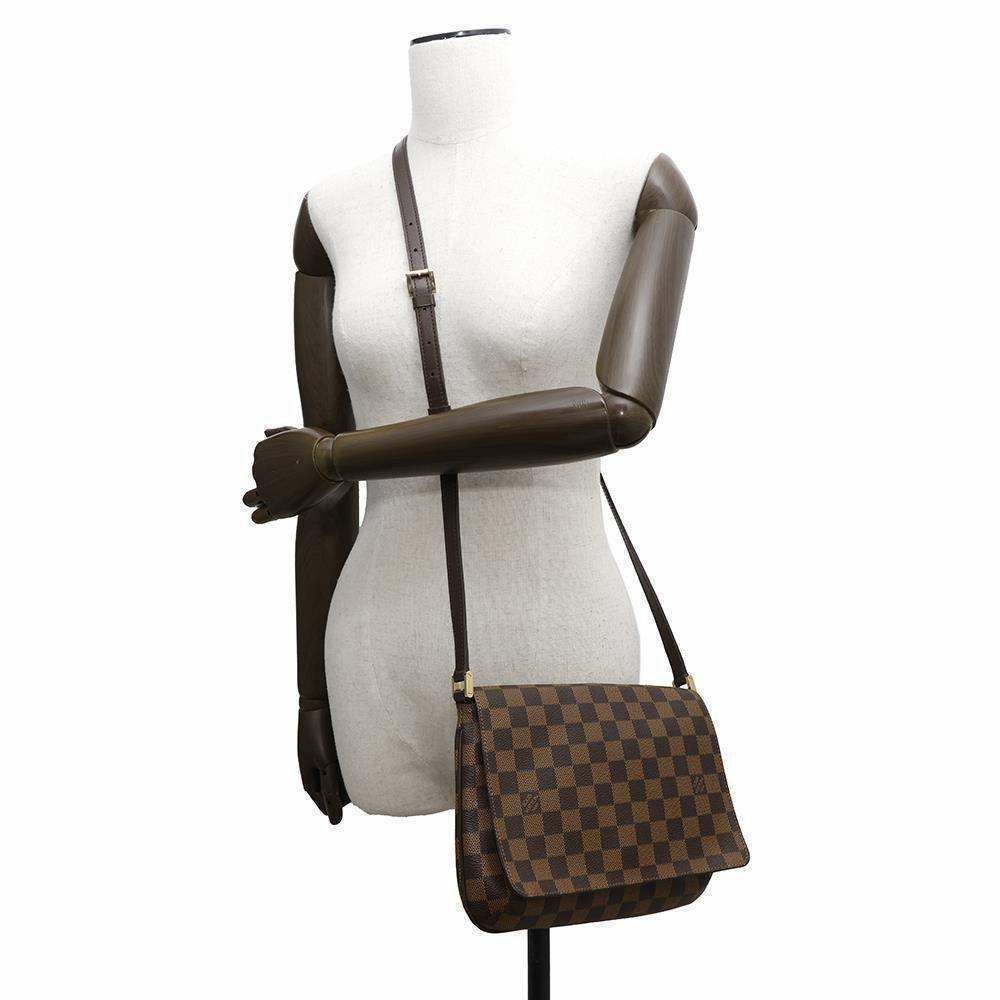 ルイヴィトン ショルダーバッグ ダミエ・エベヌ ミュゼット・タンゴ ロングショルダー N51301 LOUIS VUITTON