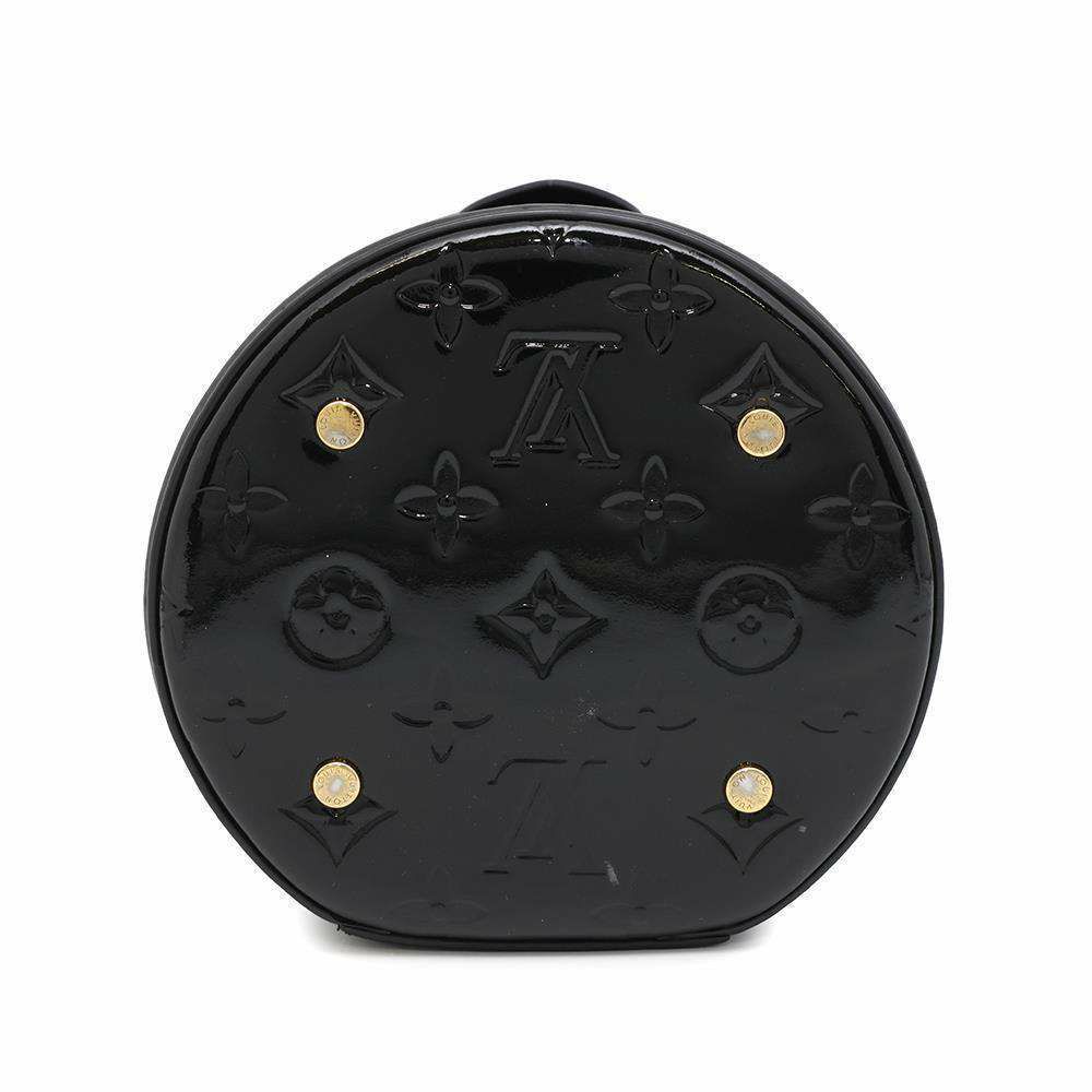 ルイヴィトン ハンドバッグ モノグラム ヴェルニ カンヌ PM M53997 LOUIS VUITTON ショルダーバッグ ブラック 黒